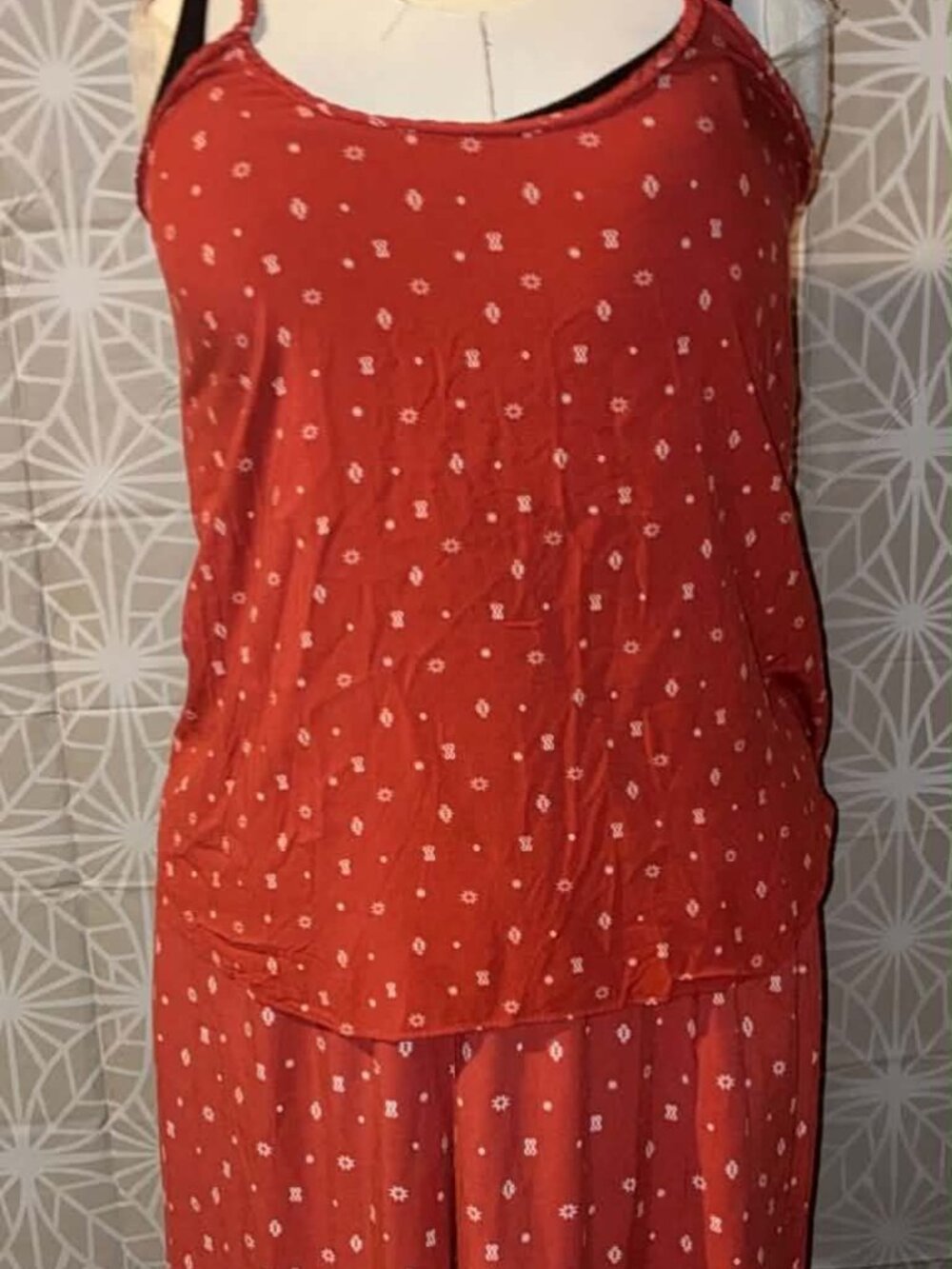CHALLIS BRAIDED SLEEVELESS TANK (TOP ONLY)